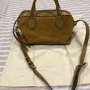 Brand new Rebecca minkoff pippa suede leather bag